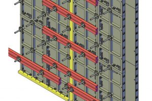 BOFU plastic formwork wall image