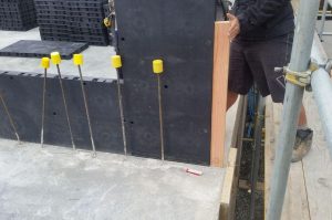 formwork set up