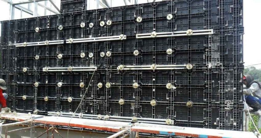 BOFU plastic formwork in Malaysia for house