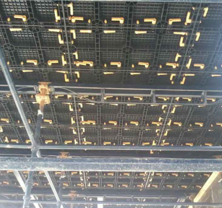 BOFU plastic formwork in UAE for slab