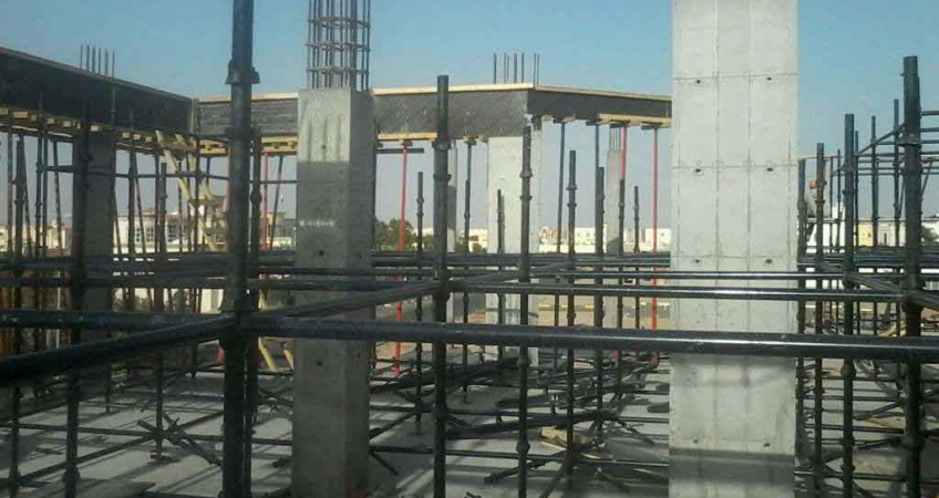 BOFU plastic formwork in UAE for column