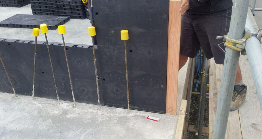 formwork set up