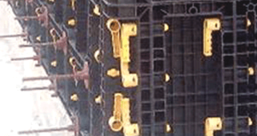 BOFU plastic formwork for walls and corners